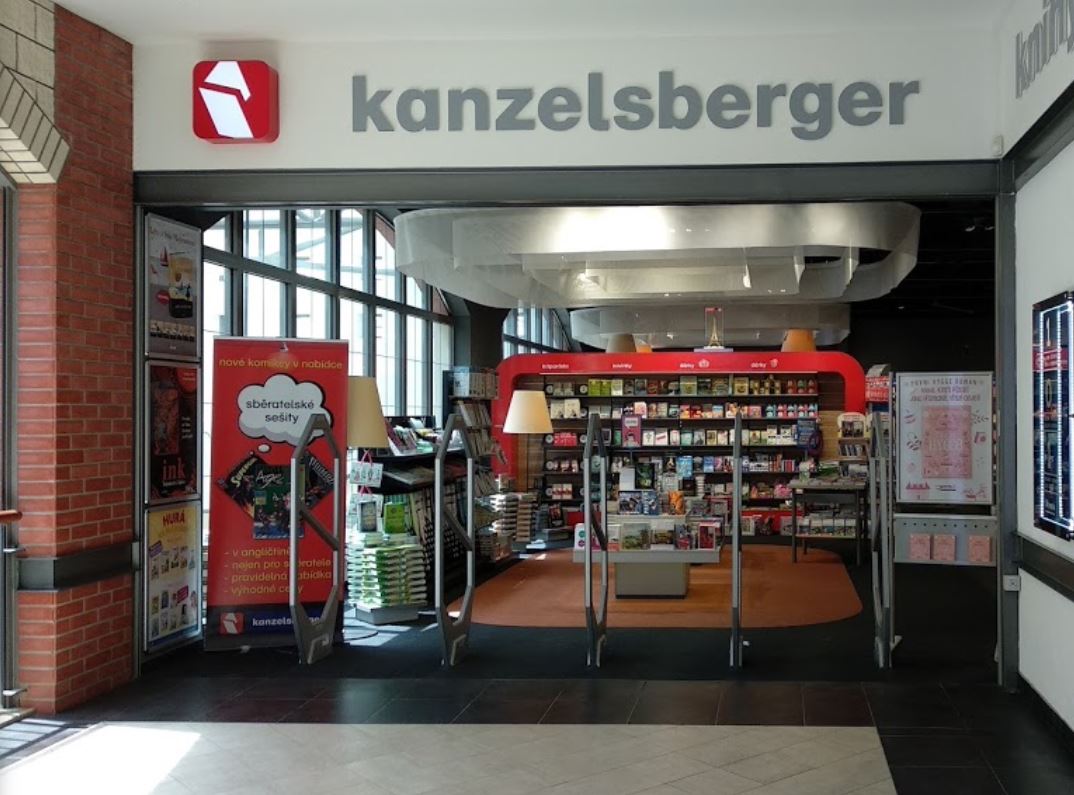 Knihkupectví Kanzelsberger - OC Olympia, Plzeň