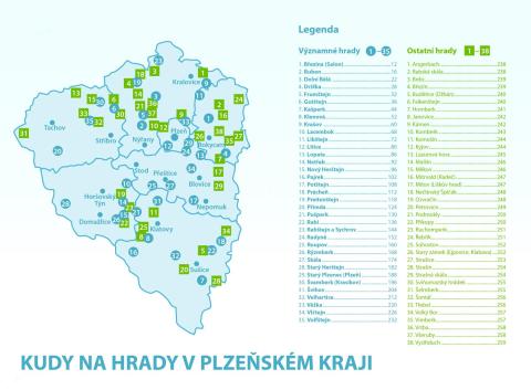 Kudy na hrady v Plzeňském kraji